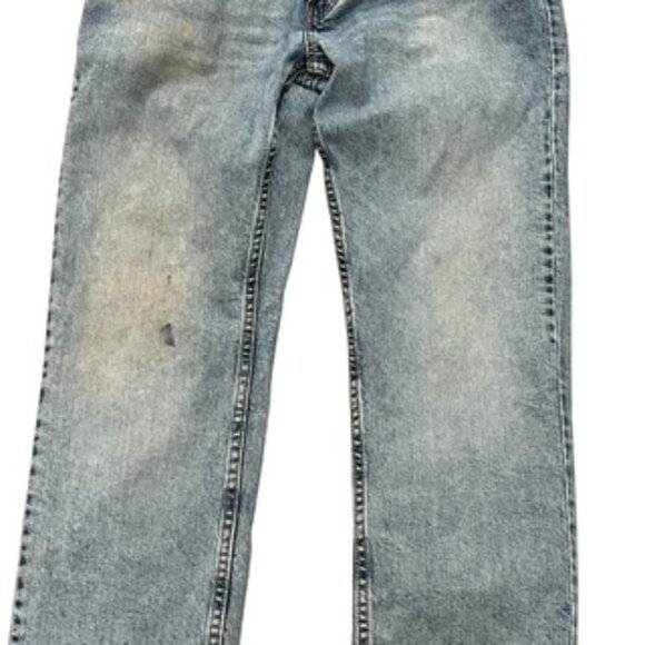 Levi’s 511 Jeans Size 33 X 30 Light Wash Denim Straight Legs - Picture 3 of 11